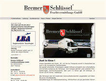 Tablet Screenshot of bremer-schluessel.de